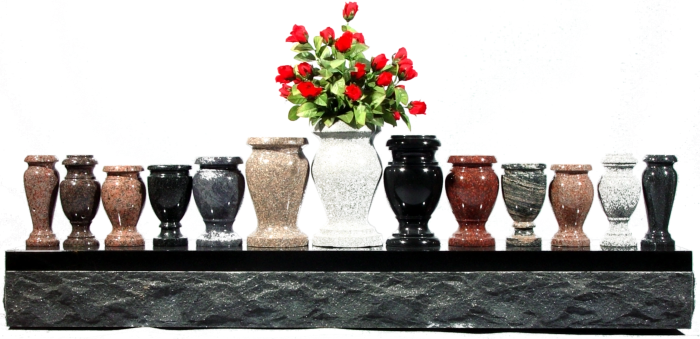 Floral Vases by Bowman Monument Co.