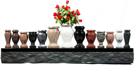 Floral Vases by Bowman Monument Co.